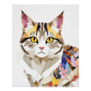 Recherche de chats colorés posters Mignon