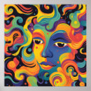 Recherche de abstrait de visage art Dynamique
