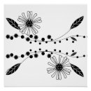 Recherche de vecteur floral posters Design