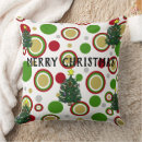 Recherche de vert rouge or coussins Festif