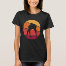 Recherche de linebacker tshirts Rétro