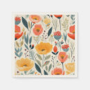 Zoek naar papaver bloemen servetten Kleurrijk