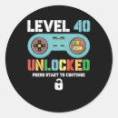 Recherche de années 40 autocollants Quarantième