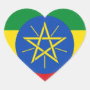 Recherche de l ethiopie autocollants Drapeau éthiopien
