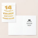 Recherche de 14 ans anniversaire cartes Nom