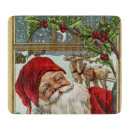 Recherche de père noël vintage planches à découper Vacances