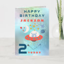 Recherche de aliens verts vœux cartes Pour enfants