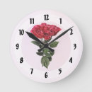 Recherche de feuille rouge horloges Jardin