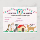 Recherche de adoption certificate Chiot