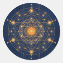 Recherche de la géométrie sacrée autocollants Mandala