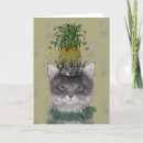 Recherche de chat gris vœux cartes Animaux de compagnie mignons