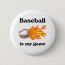 Recherche de jeu de base ball badges Sports