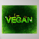 Recherche de vegan posters Typographie