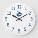 Recherche de de bateau horloges Bleu marine