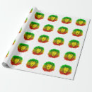 Recherche de drapeau jamaïque papier cadeau Rasta