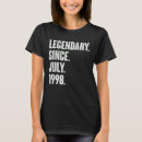 Zoek naar geboorte jaar tshirts Sinds