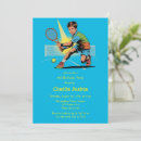 Recherche de de tennis invitations Fête d'anniversaire