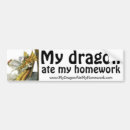 Recherche de dragons voiture autocollants Humour
