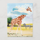 Recherche de giraffe cartes postales Animal