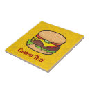 Recherche de cheeseburger carreaux Restauration rapide
