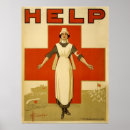 Recherche de nursing posters Ww1