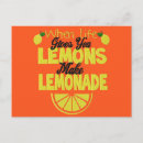 Recherche de citation citrons cartes postales Encouragement