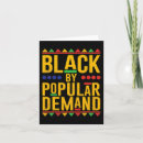 Zoek naar african american kaarten Zwart