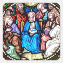 Recherche de verre souillé autocollants Église
