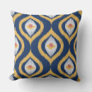 Recherche de blue ikat coussins Moderne