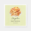 Recherche de gaufres serviettes Baby shower