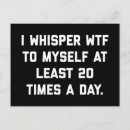 Recherche de wtf cartes postales Typographie