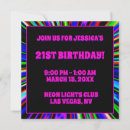 Recherche de neon lights invitations Pour elle