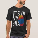 Recherche de drapeau mongol tshirts Dna