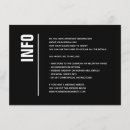 Recherche de initiales 11x16 invitations Monogramme