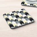 Recherche de zigzag gris dessous de verres Rayures