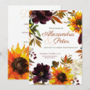 Recherche de boho sunflowers mariage invitations Été