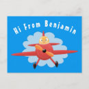 Recherche de avions mignons cartes postales Pour tous