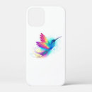Recherche de oiseau en vol iphone coques Colibri