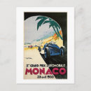 Recherche de voiture de course vintage cartes postales Grand prix
