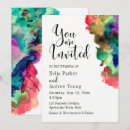Recherche de typographie colorée invitations Pour eux