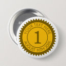 Zoek naar kampioen buttons Eerste plaats