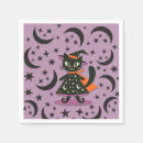 Zoek naar halloween zwarte kat servetten Kinderen
