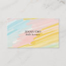 Recherche de affaires de peinture cartes visite Abstrait