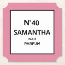 Recherche de parfum dessous de verres Élégant