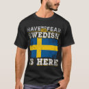 Recherche de suède tshirts Drapeau