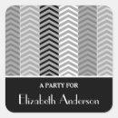 Recherche de zigzag noir et blanc s autocollants Moderne
