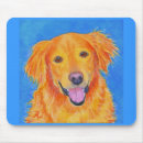 Recherche de golden retriever tapis souris Aquarelle