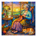Recherche de vitrail posters Vintage