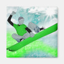 Recherche de snowboard magnete Neige