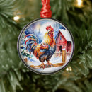 Recherche de coq ornements Noël
